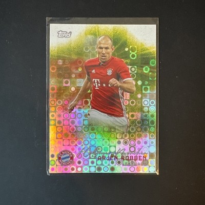 Topps fc bayern München team set 2025/26 Arjen Robben Sparkle Green