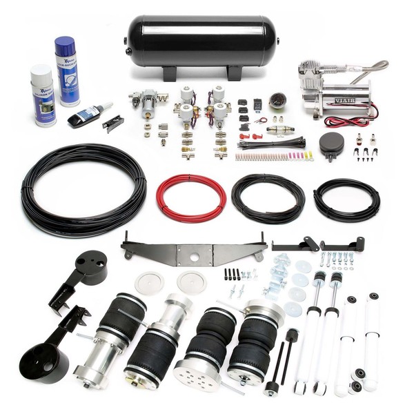 TA-TECHNIX Viair Luft Fahrwerk FÜR Mercedes Benz 8 + W114 11,5L Tank Schwarz-image