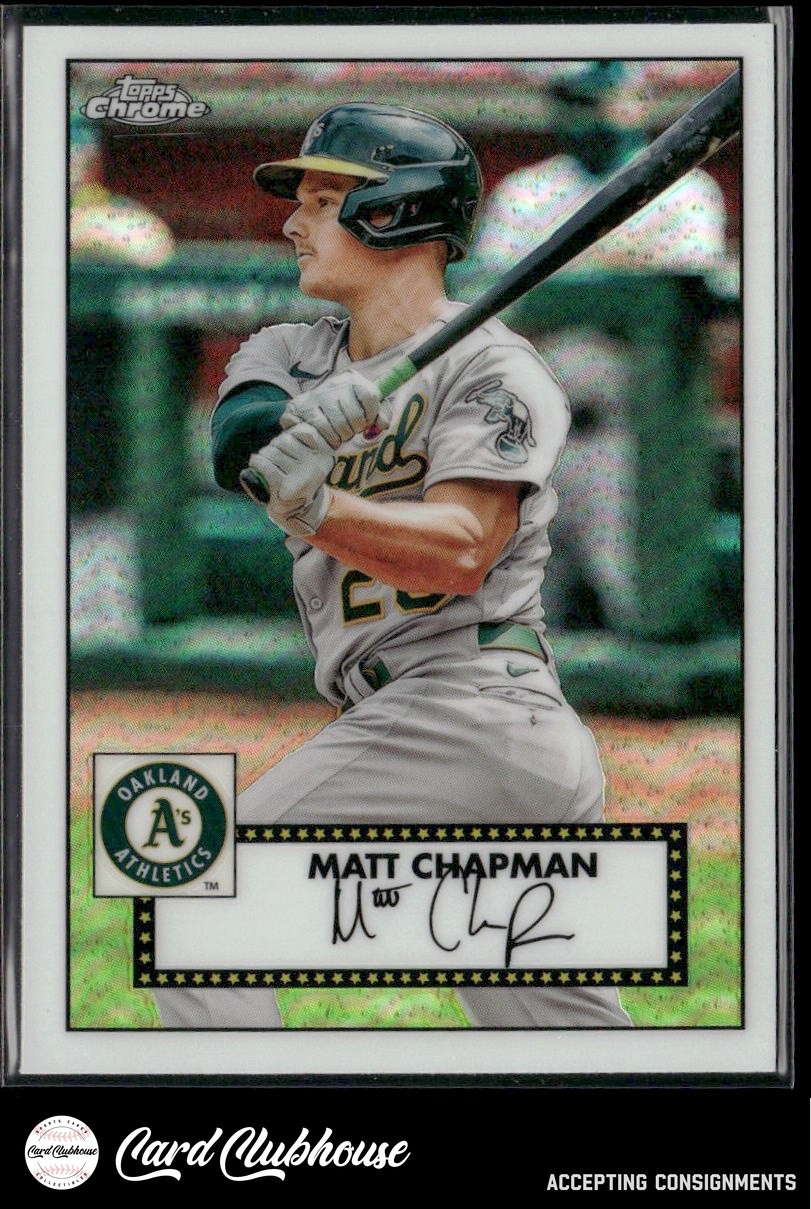 2021 Topps '52 Topps Redux Chrome #TC52-44 Matt Chapman