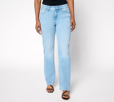 SUNNYLiFE Women's Pants Sz 14 Marilyn Straight Leg Jean Blue A694915