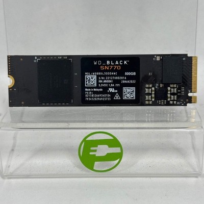Western Digital 2280mm WD_Black SN770 500GB M.2 NVMe Gen 4.0 x 4 SSD