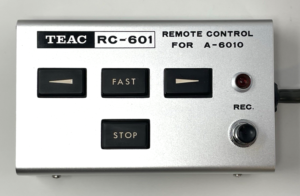 TEAC RC-601 Remote Control Unit For A-6010 UNTESTED | eBay