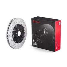 2x BREMBO Disque de frein Avant pour NISSAN GT-R (R35) 390mm 09.B386.33