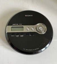 SONY D-NF340 Walkman CD Player With MP3/FM Radio - BLACK WORKING