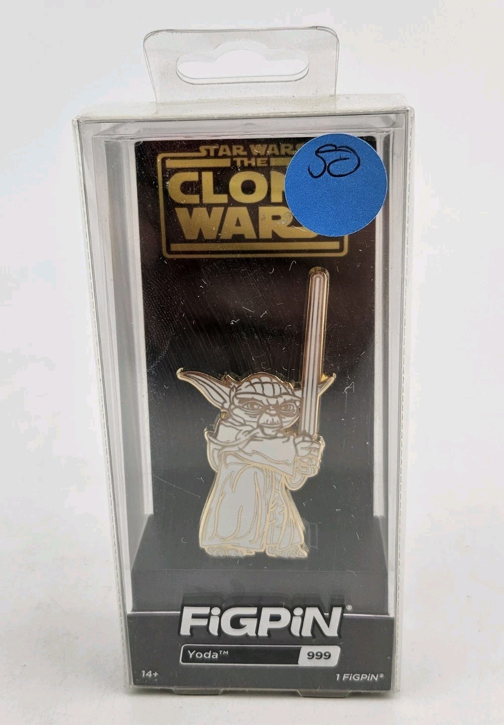 Gold Yoda Figpin Star Wars Celebration SWC 2022 #999 Exclusive Limited 1500