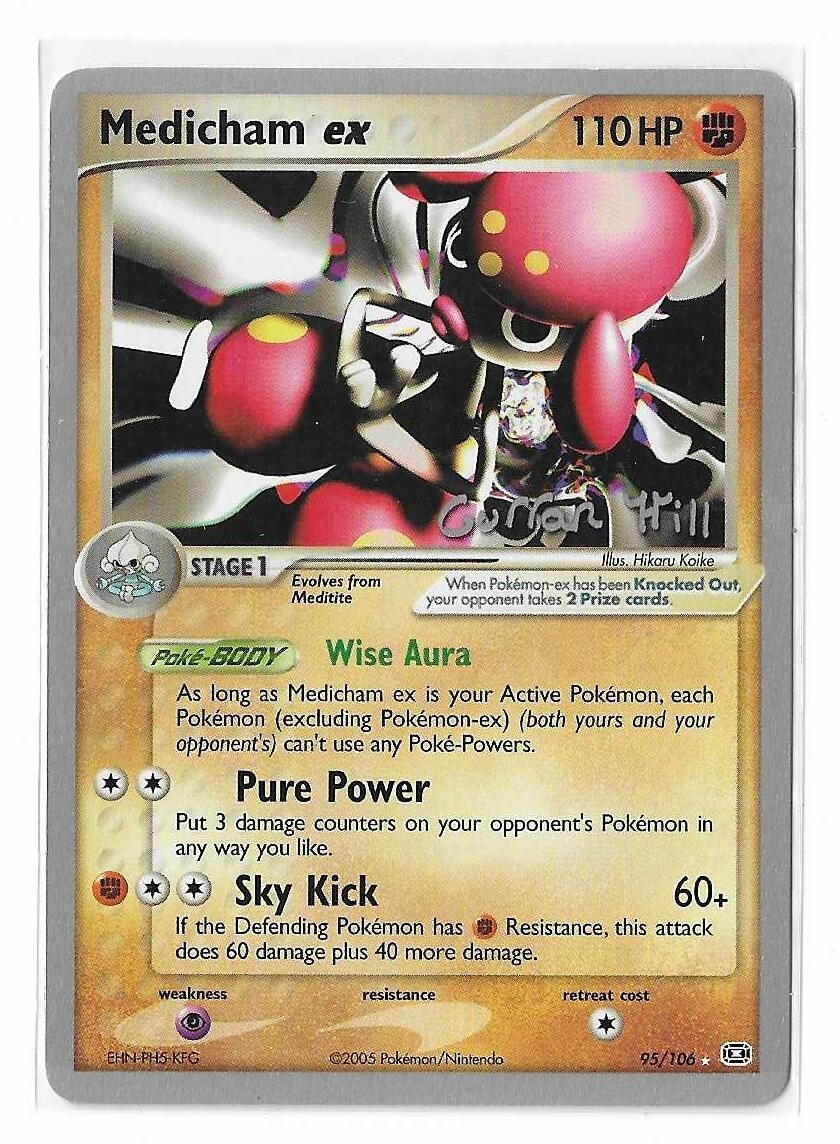 Medicham ex 95/106 Emerald Curran Hill 2005 World Championships Pokemon TCG NM