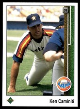 Ken Caminiti 1989 Upper Deck #141 Astros MLB READ FREE SHIPPING AutographDen