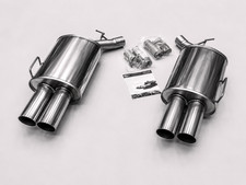 DUPLEX Sportauspuff Edelstahl Endschalld�mpfer BMW 7er II Typ E38