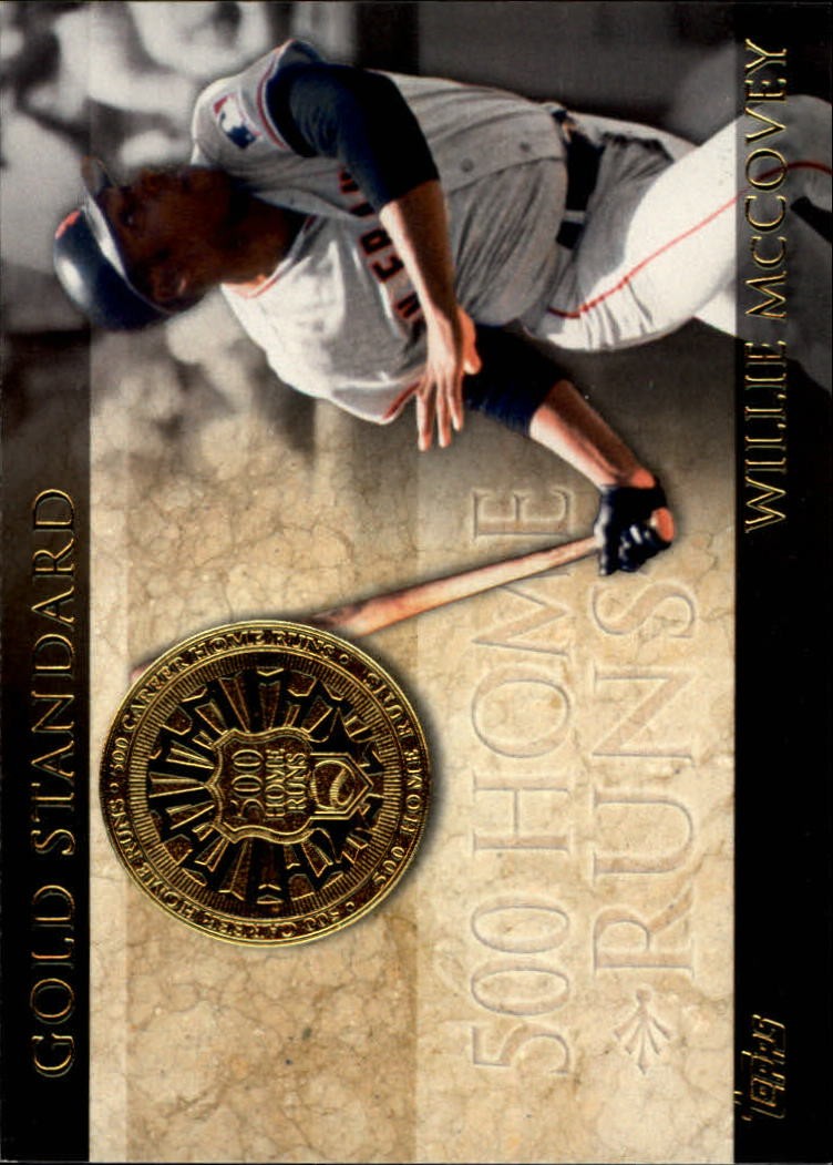 2012 Topps Gold Standard #GS9 Willie McCovey - BB