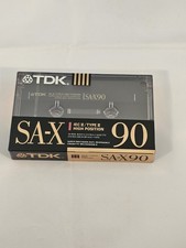 TDK SA-X 90 ICE TYPE II- MC Musikkassette -Tape-OVP- Leerkassetten