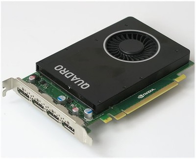 nVIDIA Quadro M2000 4GB DDR5 PCIe x16 Gen3 / PCIe 3.0 4x DisplayPort