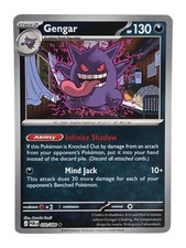 Gengar 050/088 POR Perfect Order Rare Reverse Holo Pokemon Card NM