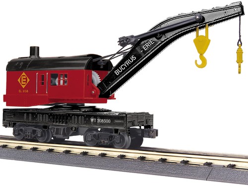 Carro grúa RailKing MTH 30-79711 O Erie Lackawanna | Zustand: New