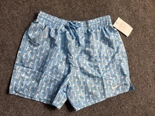 Nike Swim Youth Boy Shorts Size M Blue Standard Fit Active Sports