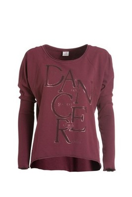 ladies fleece sweatshirt dance deha