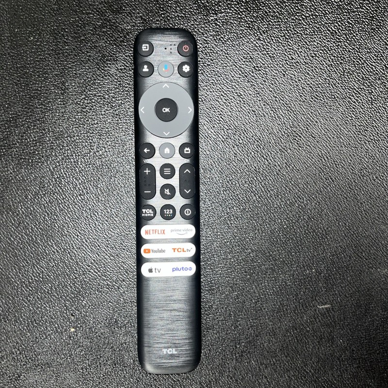 TCL TV Remote (RC813 FMBG) with Netlfix/Prime/YouTube/TCL/AppleTv/Pluto TV Keys