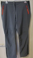 Cmp Woman Long Pant Softshellhose Hose Softshell Grau Gr. D 48 Xxxl 3XL Winter
