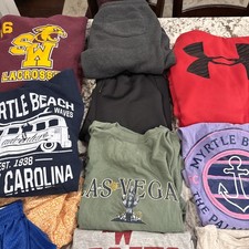 11 2 Sweatpants 3 Sweatshirt Under Armour Lot Of Youth Clothes Mixed Sizes..