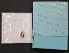 Stella & Dot Hoopla Guitar Charm For Bracelet C305RG Rose Gold Tone Enameled 