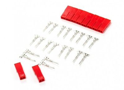 JST Female 2-Pin Connector Set 10 pcs Electronics Terminal Wire Hobbies Japan 88