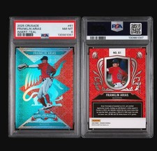 Franklin Arias 2025 Crusade Teal #61 /199 Prospect Parallel Card