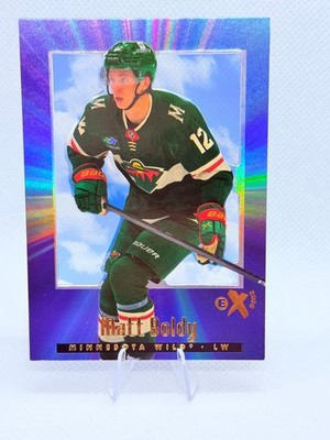 2023-24 Skybox Ex2000 - Matt Boldy #41 - Minnesota Wild 