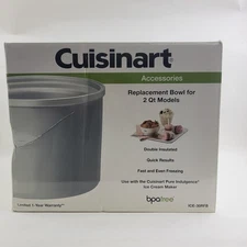 Cuisinart ICE-30RFB Replacement Ice Cream/Yogurt Maker Freezer Bowl for ICE-30BC