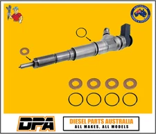 BMW 3 318 d / 320 d Diesel Injector Outer Body & Copper Base Washer Kit x 4