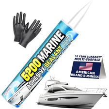 5200 Marine Sealant - Fast Cure 30 Mins , Waterproof, UV-Resistant