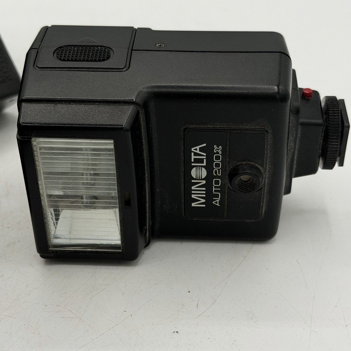 Minolta X-700 Film Camera 50mm F/1.7 Lens, Flash, and Battery Grip