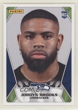 2020 Panini NFL Sticker & Card Collection Jordyn Brooks #100 Rookie RC. rookie card picture