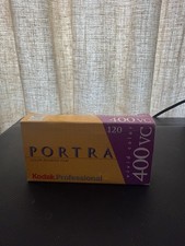 Kodak Portra 400VC 120 box, 5 Un-Sealed Rolls EXP 03/2005