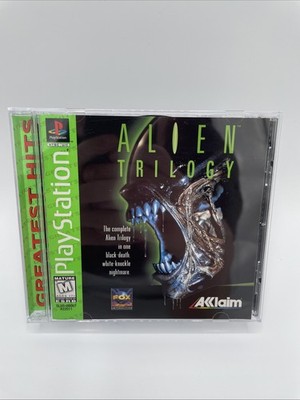 Alien Trilogy PS1 PlayStation 1 Complete CIB Greatest Hits ...