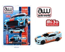 Auto World 1:64 2022 Ford Mustang Shelby GT500 GULF Limited 4,800 Pieces 