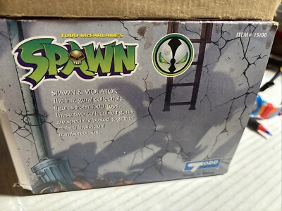 Spawn vs Violator Collectible Figures Todd Toys McFarlane Numbered