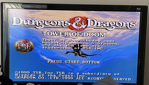 Sega Saturn Console with software Dungeons & Dragons Collection used tested - Picture 7 of 12