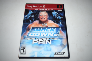 Wwe Smackdown Here Comes The Pain G Hits Playstation 2 Ps2 Game Case W Artwork Ebay