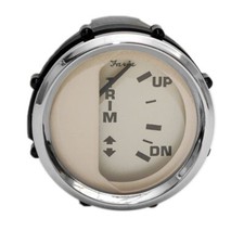 Faria GP9230A Boat Trim Gauge Mercury/Volvo/Yamaha Euro Beige SS