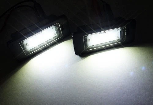 License Plate Light Kit SMD LED White No Error for BMW E90 F30 E39 F10 3 Series - Image 3 of 4
