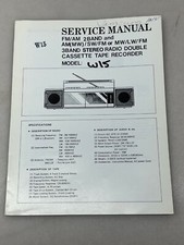 Samsung W-15 Original Service Manual Free Shipping
