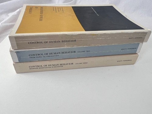 Control of Human Behavior. Vols 1-3 . Ulrich, Roger ~ Paperbacks ~ Good Cond - Picture 6 of 17
