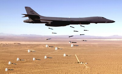 USAF Rockwell B-1 Lancer Heavy Bomber Picture Poster