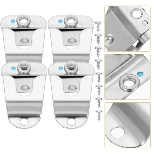 4 Pcs Cintres Clip De Maintien Du Microphone À Crochet Pour Suspension - Zdjęcie 12 z 12