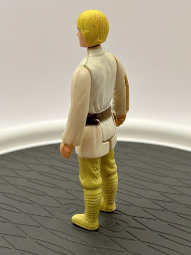 1977 Luke Skywalker Farm Boy Star Wars Figure Blonde Hong Kong Vintage Kenner - Picture 4 of 21