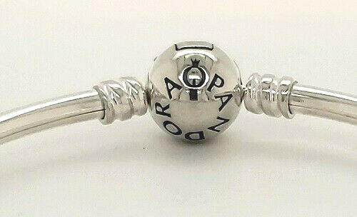 Authentic Pandora 925 #590713 Flexible Bangle Charm bracelet assorted sizes NEW - Picture 2 of 4