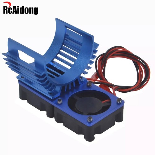 540/550 Motor HeatSink W/Dual Twin Cooling Fan for Traxxas Slash 4X4 1/10 RC Car - Picture 10 of 13