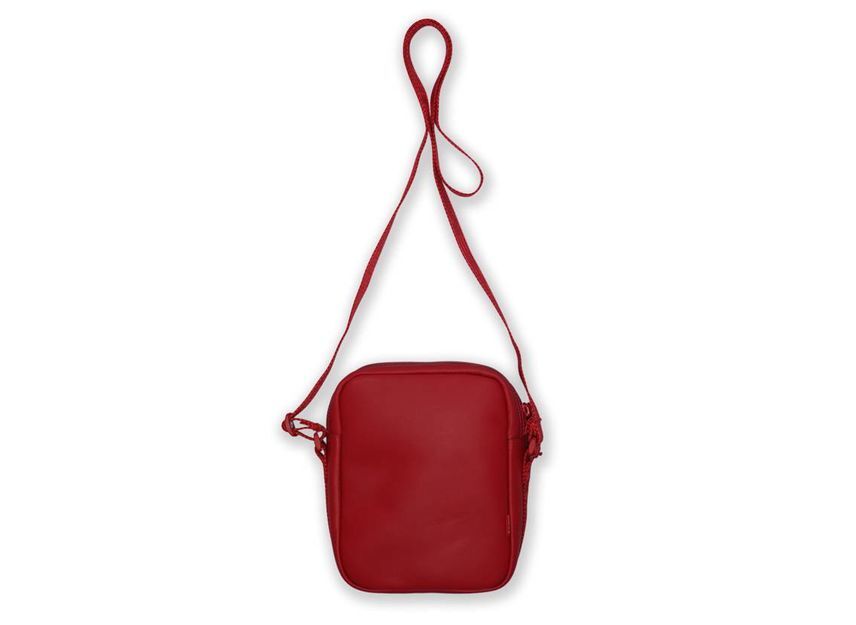 バッグ Supreme Leather Shoulder Bag Red 23FW Supreme FW23 Red Leather Shoulder Bag Small Crossbody Purse