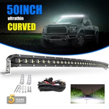 For 04-14 Ford F150 F250 Pickup 4wd Windshield Roof 50curved Led Work Light Bar For 04-14 Ford F150 F250 Pickup 4wd Windshield Roof 50curved Led Work Light Bar