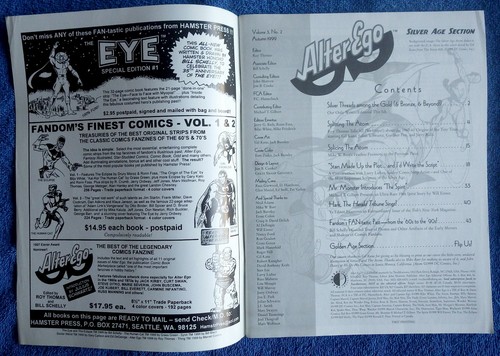 Alter Ego v3 #2 Autumn 1999 - Origin of Atom! Kanigher! Sky Wizard! Larry Lieber - Bild 2 von 4