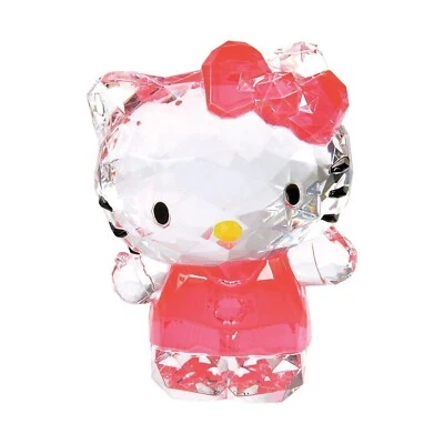 Enesco Facets Hello Kitty Waving Figurine, 3.2 Inch Tall, Multicolor NEW